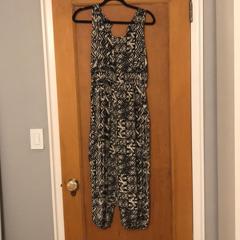 Black and White Jumpsuit
